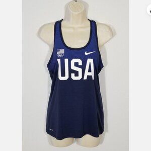 NIKE USA Olympic Team Racerback Tank Top 6771E1M